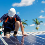 Solar panel installations